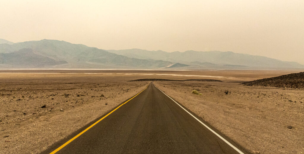 Road in Desert